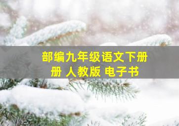 部编九年级语文下册册 人教版 电子书